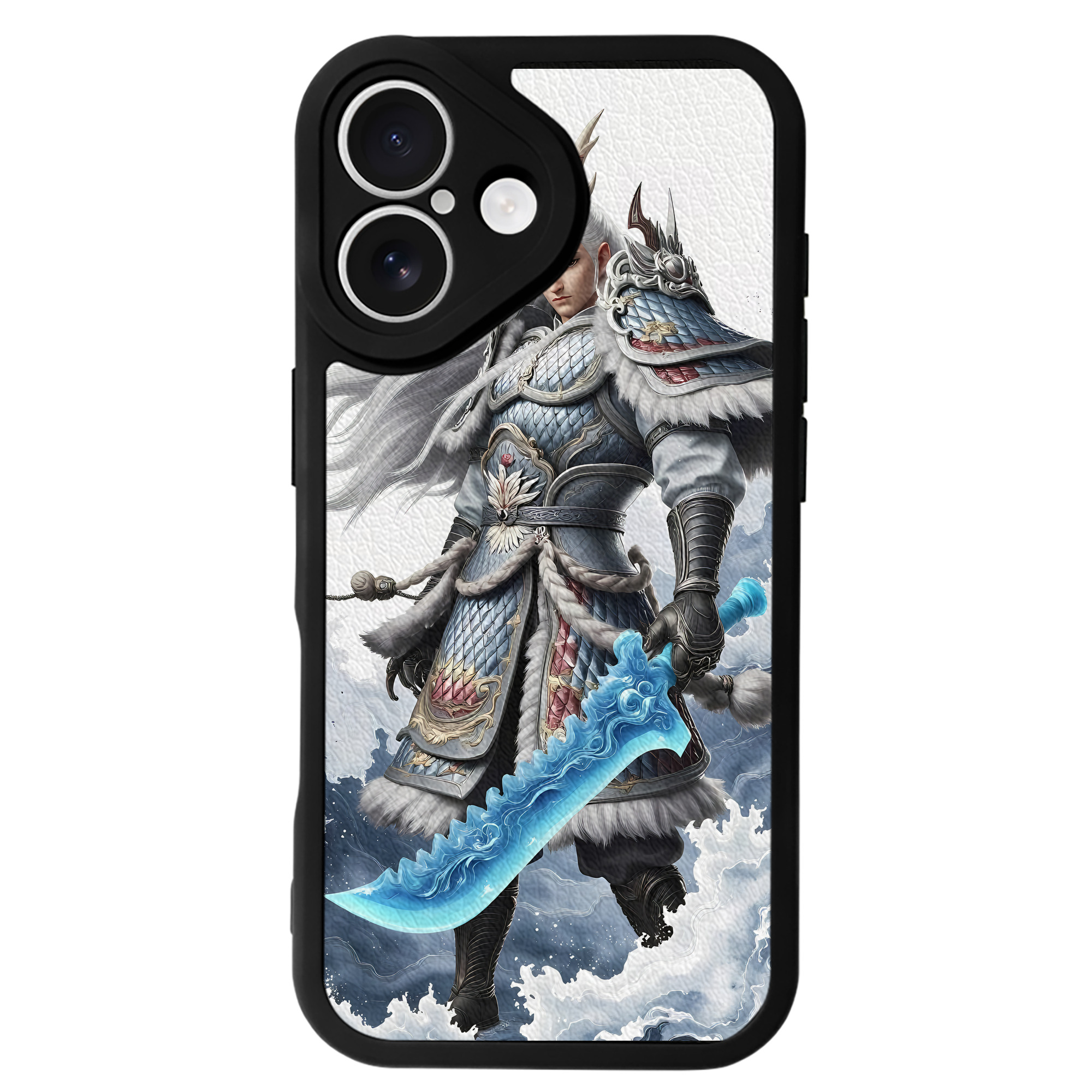 （画像用） Ne Zha 2 ナタ 魔童の大暴れ 【iPhone 16シリーズ対応】シリコンスマホケース（レザー調） 材質：シリコン